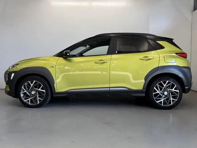 Hyundai Kona 1.6 GDI HEV Premium | Head Up | Keyless | Leder | Stuur- stoelverwarming | Rijklaarprij...