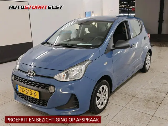 Hyundai i10 1.0i i-Motion 1e Eigenaar | Volledig Onderh| BTW | NAP | Airco | Radio | Start/Stop | El...