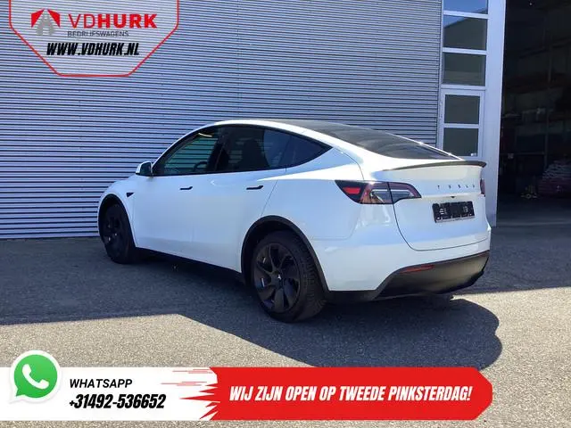 Tesla Model Y Long Range AWD 75 kWh 540 km WLTP MARGE SOH 92%/ Pano/ Warmtepomp/ Adapt.Cruise/ Memor...