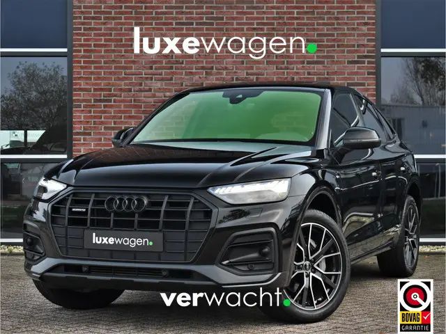 Audi Q5 Sportback 50 TFSI e S-Line Pano ACC El-zetels Ruitstiksel 20inch Camera