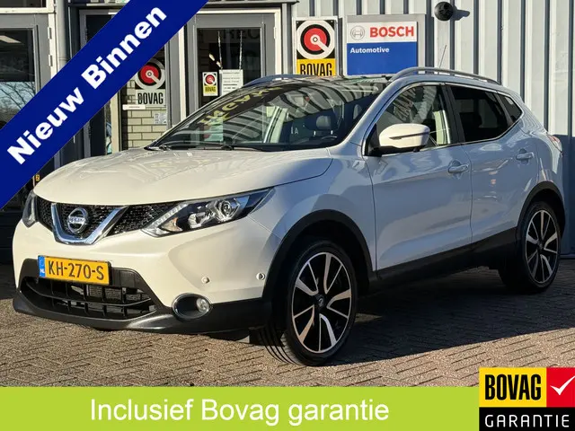 Nissan Qashqai 1.2 N-Vision | 360 CAMERA | TREKHAAK | PANO | NAVI | LEER |
