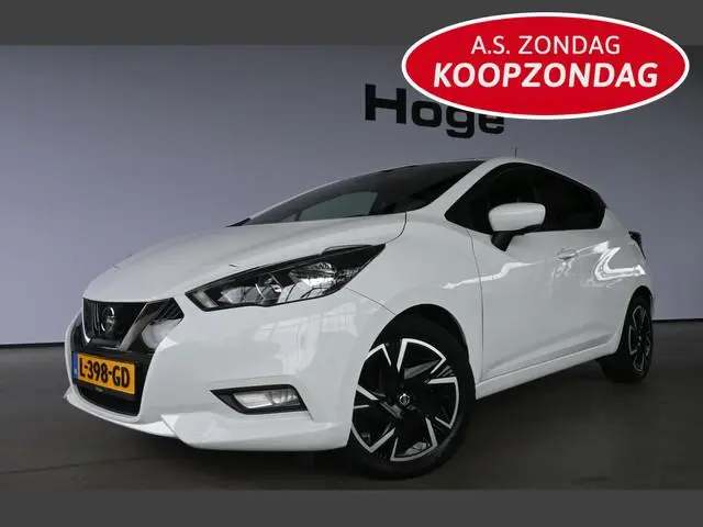 Nissan Micra 1.0 IG-T Tekna Navigatie Clima PDC Cruise control 1e Eigenaar 100% Onderhouden! Inruil...