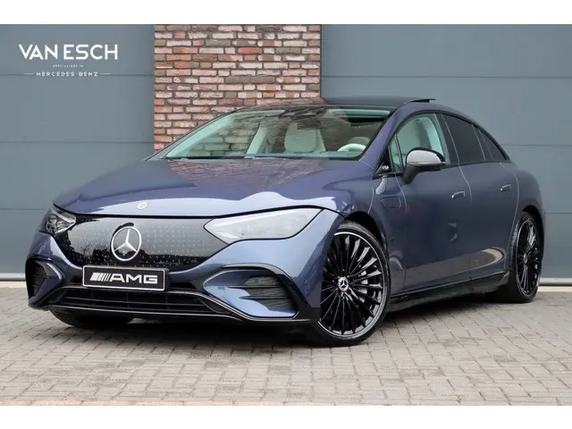 Mercedes-Benz EQE 350+ AMG Line 96 kWh | Luchtvering | Distronic+ | Massage | Stoelventilatie | Burm...