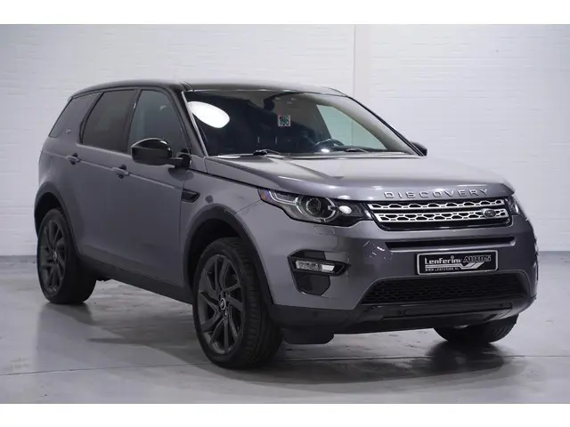 Land Rover Discovery Sport 2.0 TD4 150 pk Grijs Kenteken 2-Zits Navi, Camera, Leder Zwart, 20" LMV,...