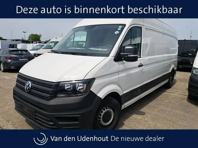 Volkswagen Crafter L4H3 2.0 TDI 140pk Automaat / Navigatie / Trekhaak / Betimmering / Bijrijdersbank