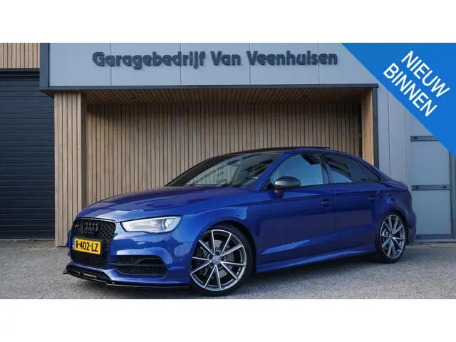 Audi S3 Limousine 2.0 TFSI 300pk quattro Pano.Dak B&O 19inch LM Xenon Navi Sepang Blue Clima Leder/A...