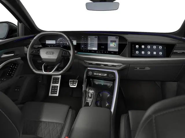 Audi Q5 2.0 TFSI e-hybrid quattro S edition 299 PK · Glazen panoramadak · Tech plus · Trekhaak elek....