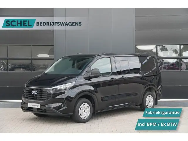 Ford Transit Custom 320 2.0 TDCI L1H1 Trend DC 136pk - INCLUSIEF BPM - 2x Schuif - Stoel/stuurverwar...