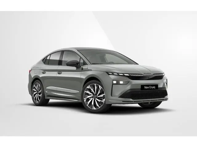 Škoda Enyaq coupé 85 Sportline | 21' Supernova | Business Upgrade pakket Advanced | Trekhaak wegklap...