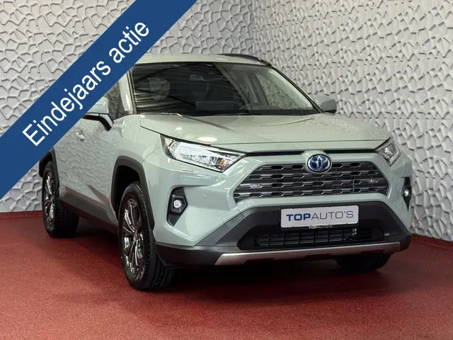 Toyota RAV4 2.5 Hybrid LED LEER CAMERA ELEK.KLEP NAVI CAMERA 18''LMV  ADAP.CRUISE  ELEK.STOEL STUUR STOELVERW ✅2025✅