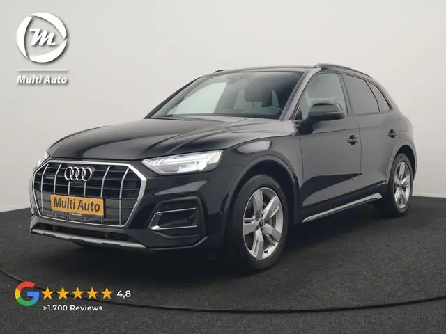 Audi Q5 50 TFSI e S Line FACELIFT PHEV 300pk Dealer O.H. | Luchtvering | Adaptive Cruise | Matrix Le...