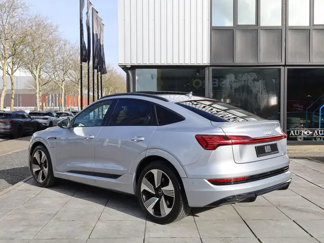 Audi e-tron Sportback 55 quattro S-Line 95 kWh Panodak | Vol Leer | B&O | Memory | Keyless | Camera...