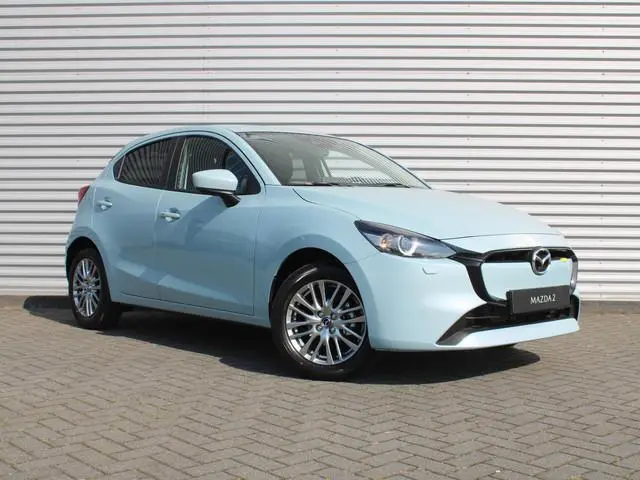 Mazda 2 1.5 e-SkyActiv-G 90PK 6MT Exclusive-Line | Private lease v.a. € 429 p/m | Camera | Dodehoek...
