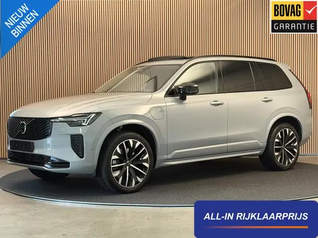 Volvo XC90 2.0 T8 450PK Plug-in hybrid AWD Ultra Dark | Panodak | LED | Leder | H & K | Memory | 360...