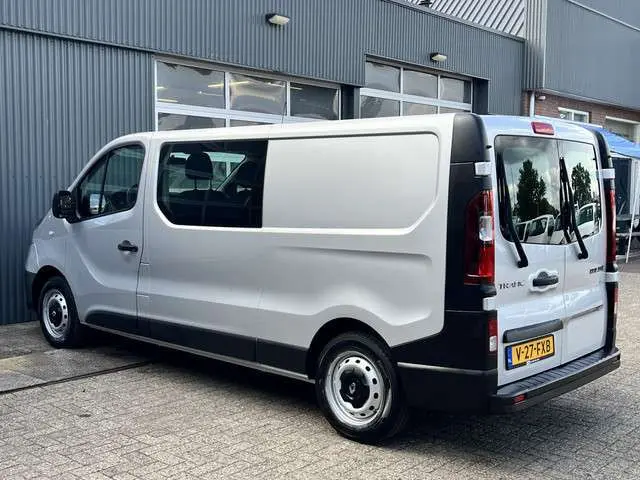 Renault Trafic 1.6 dCi L2H1 DC Marge Btw / Bpm vrij Airco Cruise controle Navigatie 5 persoons Dubbele cabine Euro 5 Lang Verlengde wielbasis 1e eigenaar Ex overheid