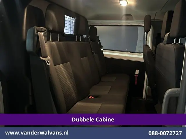 Ford Transit Custom 2.0 TDCI 131pk Automaat L2H1 Dubbele Cabine Euro6 Airco | 6-Zits | Camera | Navi...