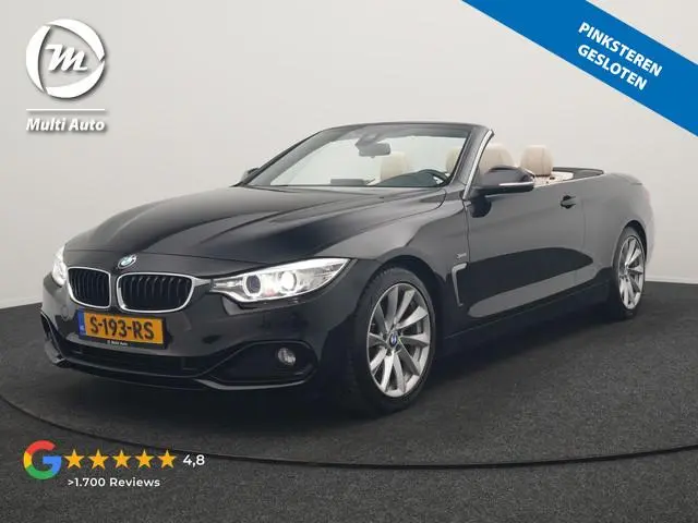BMW 4-serie Cabrio 420i Sport Line Individual 184pk Dealer O.H. | Lederen Sportstoelen Memory & Verw...
