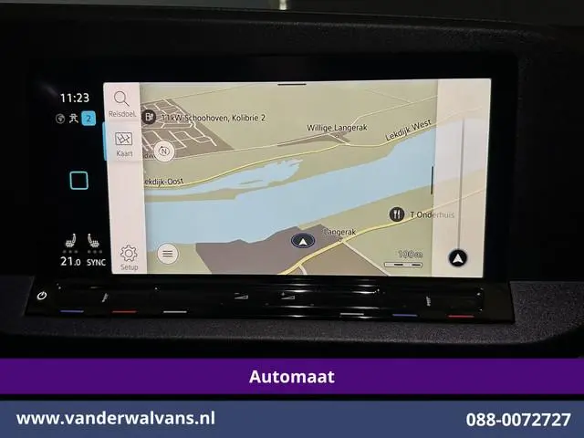 Volkswagen Caddy 2.0 TDI 123pk Automaat L1H1 Euro6 Airco | Navigatie | Adaptieve Cruisecontrol Stoel...