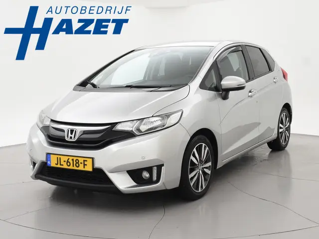 Honda Jazz 1.3 i-VTEC AUT. ELEGANCE + AFN. TREKHAAK | CAMERA | NAVIGATIE | PARKEERSENSOREN | CLIMATE...