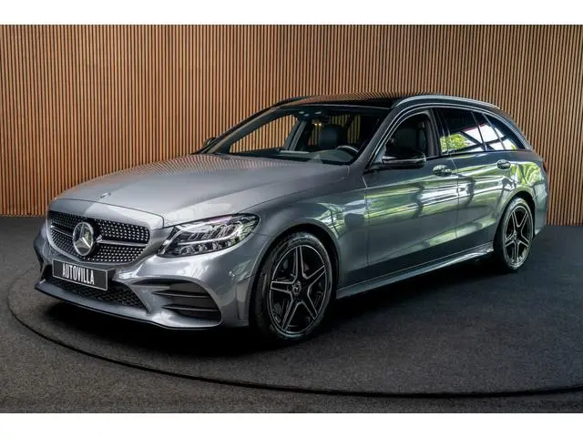 Mercedes-Benz C-klasse Estate 180 AMG Pano Leer Camera Navi LED PTS Elekt. achterklep Elektr. trekha...