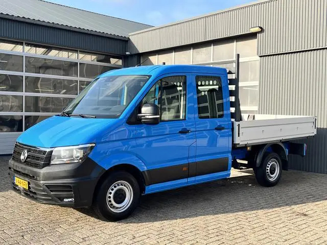 Volkswagen Crafter 35 2.0 TDI L3 DC Airco Cruise controle Euro 6 Pick-up Telefoonverbinding Voorruit...