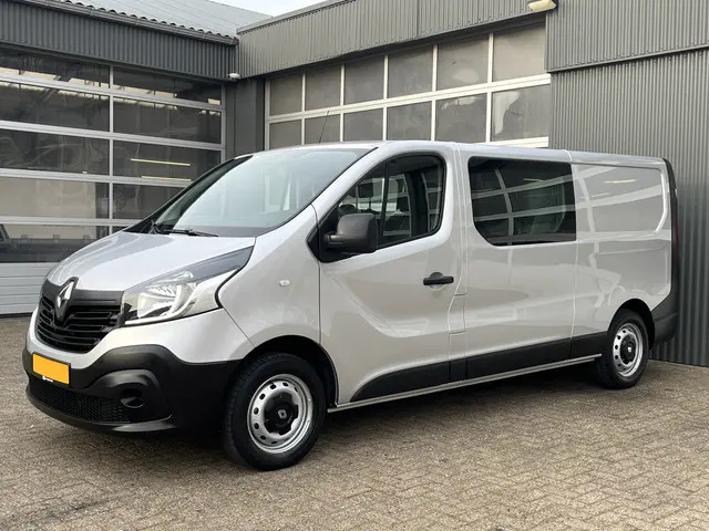 Renault Trafic 1.6 dCi L2H1 DC Marge Btw /Bpm vrij Airco Cruise controle Navigatie Dubbele cabine 1e...