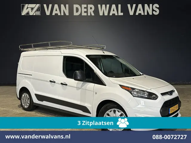 Ford Transit Connect 1.5 TDCI 101pk L2H1 Inrichting Euro6 Airco | 3-Zits | Imperiaal | Trekhaak Crui...