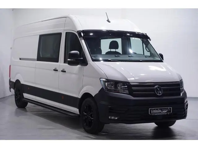 Volkswagen Crafter 2.0 TDI 140 pk L4H3 Dubbel Cabine 6p Airco, Cruise control, 17" LMV, Treeplanken,...