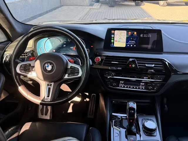 BMW 5-serie M5 | B&W | Head-Up | Memory | Carbon | 360 | Rear Entertainment | ACC | Stoelverkoeling...