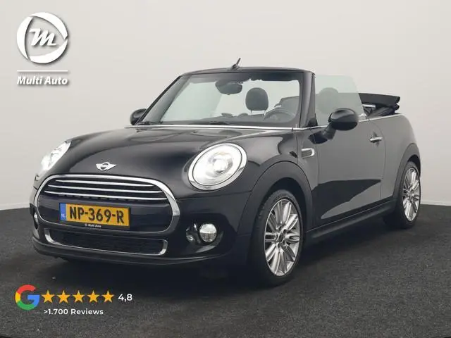 MINI Cabrio 1.5 Cooper Chili 136pk | Cruise Control | Keyless | Navigatie | Lederen Bekleding | LED...
