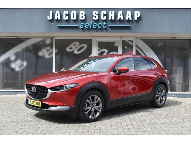 Mazda CX-30 2.0 e-SkyActiv-X M Hybrid Luxury / Camera / 18" LM / Keyless / Navi / Carplay / Leder / Trekhaak
