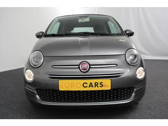 Fiat 500 C 1.2 Lounge Navigatie Lederen interieur Climate control Cruise control Parkeer sensor acht...