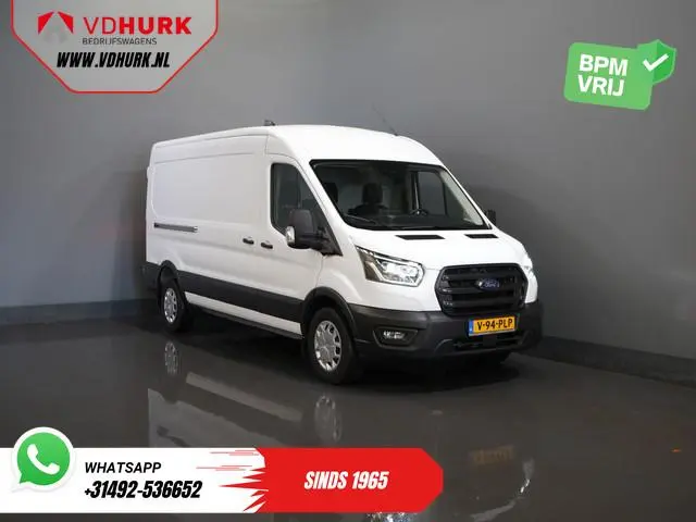 Ford Transit 2.0 TDCI 170 pk Aut. L3H2 Adapt.Cruise/ Bi-Xenon/ 360Gr.Camera/ Carplay/ Climate/ PDC/...
