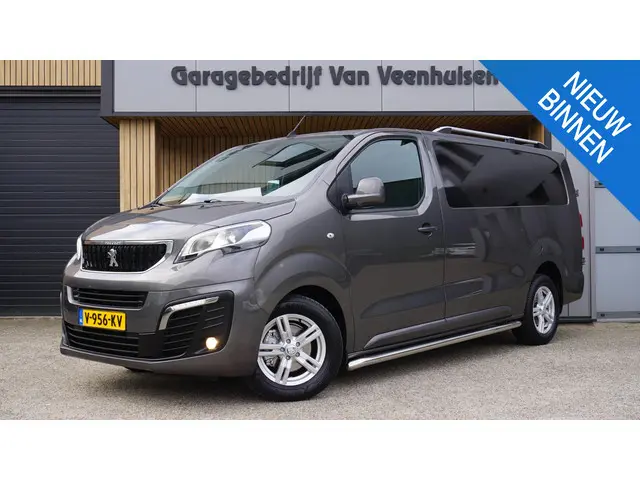 Peugeot Expert 2.0 BlueHDI 180pk L3 Automaat 3-Zits Premium Pack *Marge Bus* HUD Xenon Sidebars 16in...