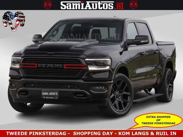 Dodge RAM BLACK OPS | 5.7 V8 4x4 | SPORT NIGHT EDITION | PANORAMA DAK | COMFORT STOELEN | 22 INCH WI...