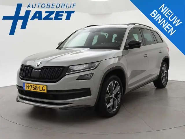 Skoda Kodiaq 1.5 TSI SPORTLINE 7-PERSOONS STEEL GREY + TREKHAAK | PANORAMA | VIRTUAL | STOELVERW. |...