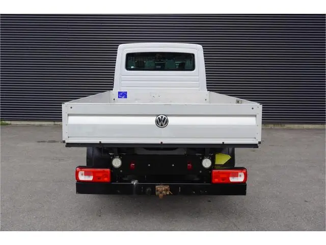 Volkswagen Crafter 180pk Automaat Dubbellucht Open laadbak LED Trekhaak Dubbele cabine Cruise contro...
