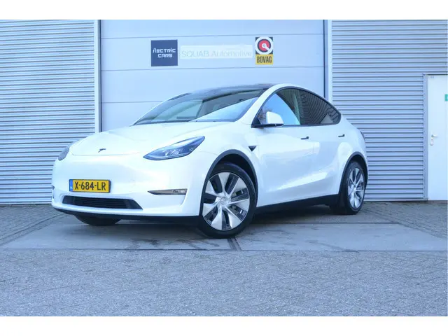 Tesla Model Y Long Range AWD 75 kWh Trekhaak (1.600kg), AutoPilot3.0 Ryzen, Meerprijs FSD 99,- p/mnd