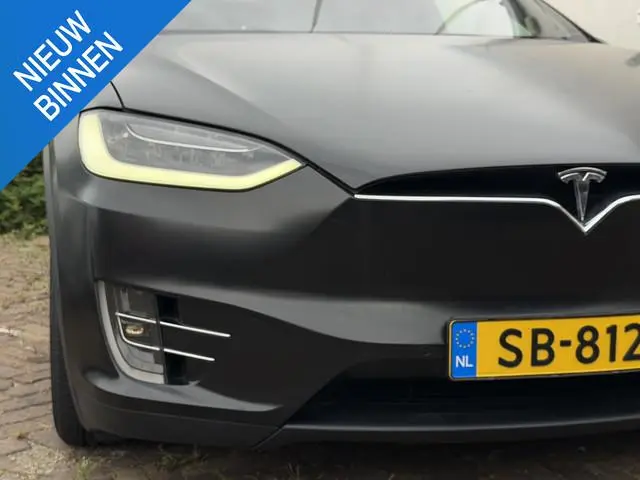 Tesla Model X 75D Base 7p. | Trekhaak | 7 Persoons | SOH 90% | WRAP |