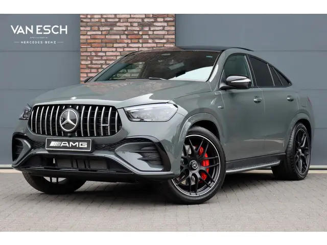 Mercedes-Benz GLE-klasse Coupé AMG 53 Hybrid 4MATIC+ Premium Aut9 | Facelift | 'Manufaktur' | Airmatic | Distronic | Panoramadak | Massage | Trekhaak | Vlakkenverwarming | HUD | Stoelventilatie | Luchtkwaliteitspakket |