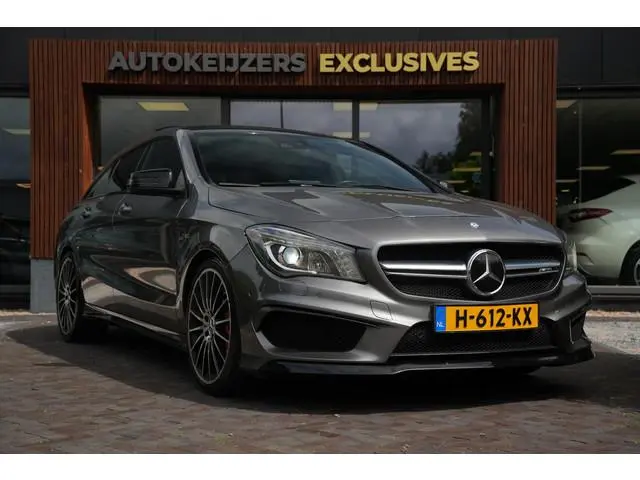 Mercedes-Benz CLA-klasse Shooting Brake AMG 45 4MATIC Panoramadak Harman/Kardon Adapt. Cruise Leer