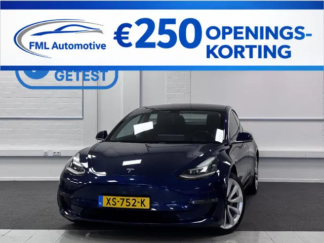 Tesla Model 3 Long Range AWD 75 kWh | Dual motor | SOH 82% | Lichtmetalen velgen |