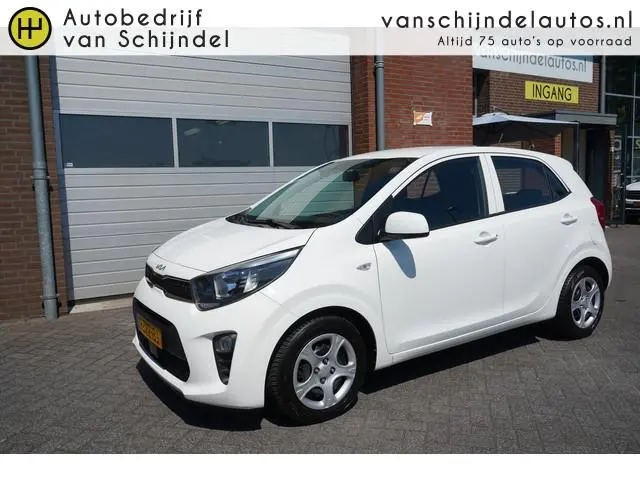 Kia Picanto 1.0 DPi COMFORTLINE 5DRS ORIGINEEL NEDERLANDS AIRCO CRUISECONTROL BLUETOOTH 4X ALL SEASO...