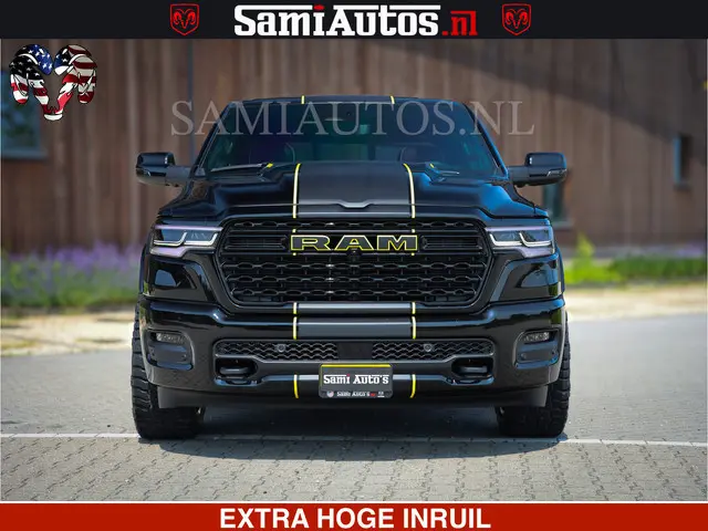 Dodge Ram Limited Night Sport High Output 540HP 706Nm | Massage + Full Option | De Meest Luxe en Vol...