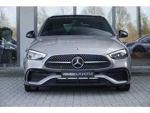 Mercedes-Benz C-klasse 180 AMG Line Night | Pano | Distronic | Memory | Burmester | 360 |