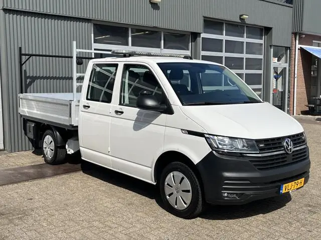 Volkswagen Transporter 2.0 TDI L2H1 30 DC Open laadbak Pick-up met Airco Cruise controle Trekhaak 22...