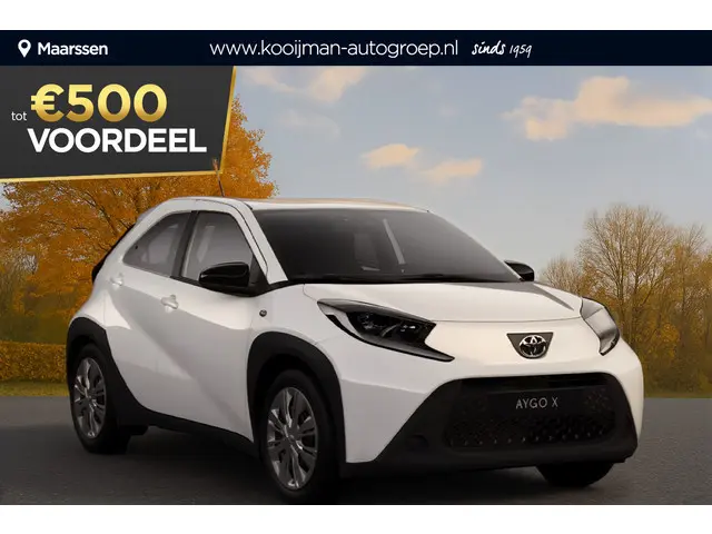 Toyota Aygo X 1.0 VVT-i MT Play €20.750,- RIJKLAAR! Nu €500,- voordeel! Nu extra scherp geprijsd!