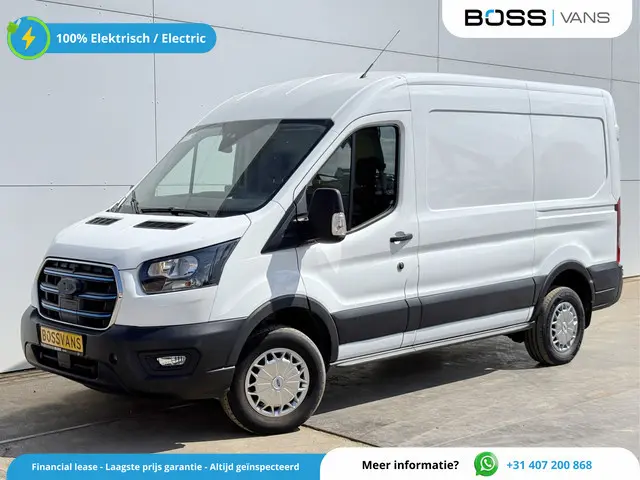 Ford e-Transit 68kWh 184PK L2H2 317km WLTP 95,7% (SOH) BEV Snelladen Cruise Control Climate Control...