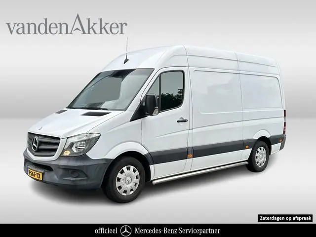 Mercedes-Benz Sprinter 313 2.2 CDI 130 pk L2H2 // Bijrijdersbank // Airco // Betimmering // Achter o...
