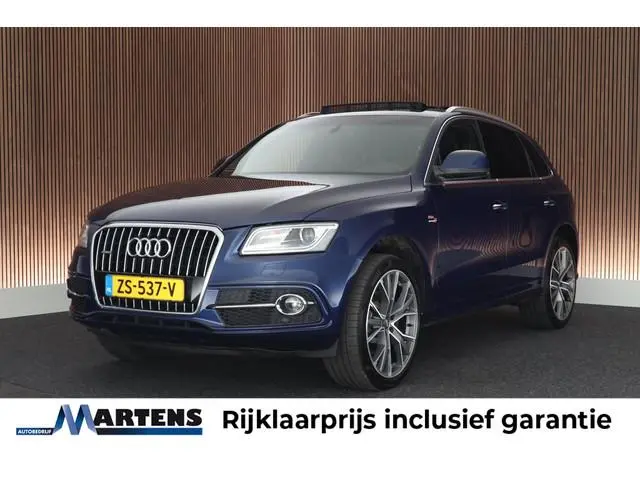 Audi Q5 3.0 TFSI 272pk Automaat quattro 2x S-Line Panoramadak Trekhaak Leder Camera Stoelverwarming...